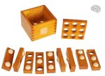 Puzzle en bois sur le thème du golf, idéal pour les passionnés