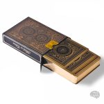 Jeu de cartes étanche doré pour des heures de divertissement