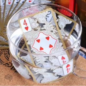 Cartes à jouer transparentes, idéales pour l'extérieur