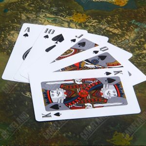 Jeu de cartes sophistiqué, idéal pour les collectionneurs