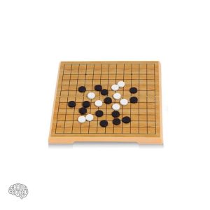 Plateau de Go compact avec pièces magnétiques incluses