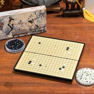 Pochette en feutrine pour jeu de Go pratique