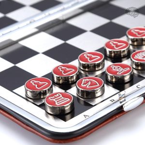 Jeu d'échecs portable avec design élégant