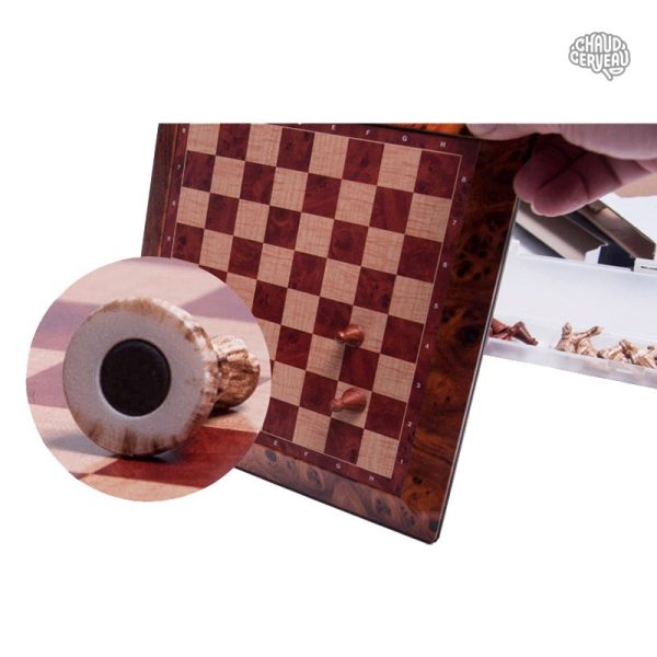 Jeu d'Échecs en bois, idéal pour les passionnés