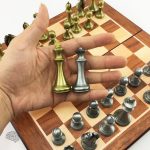 Jeu d'Échecs au design contemporain et chic