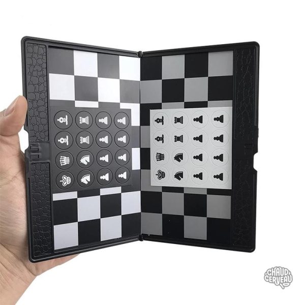 Jeu d'échecs de poche compact et pratique