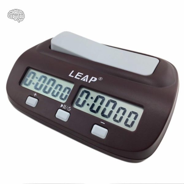 Pendule d'échecs Digital Leap MINI pour joueurs passionnés