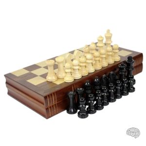 Plateau de jeu d'échecs pliable pour un rangement facile