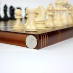 Échiquier pliable avec pièces de jeu pour amateurs et experts