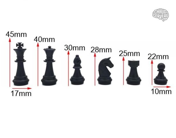 Jeu d'échecs pratique pour les enfants et débutants