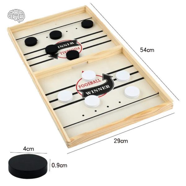 Amusement garanti avec le jeu du Palet en famille