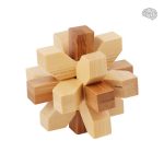 Casse-tête en bois flocon original pour stimuler l'esprit