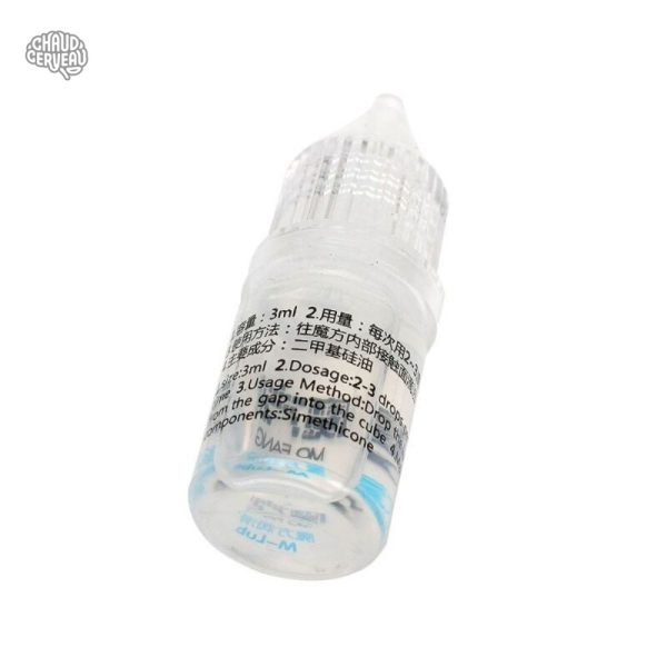 Lubrifiant pour cubes, format pratique de 3 ml