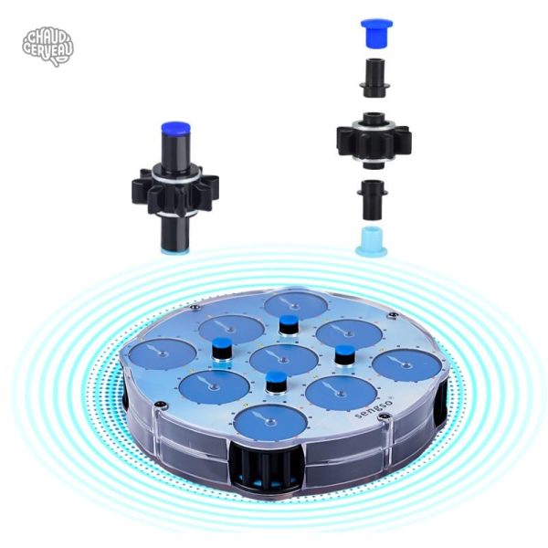 Cubes décoratifs avec fonction horloge, idéale pour les enfants