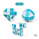 Cubes colorés Magic Snake pour des constructions amusantes