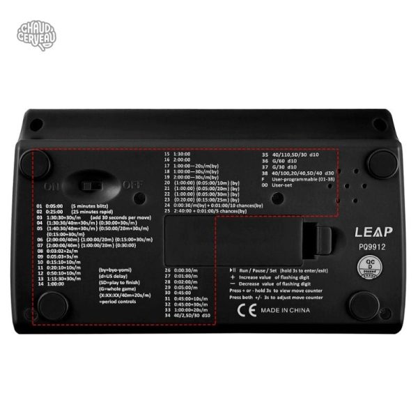 Accessoire d'échecs LEAP pour joueurs de tous niveaux