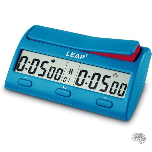 Chronomètre d'échecs LEAP, pratique et efficace