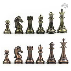 Pièces d'échec Staunton, jeu de société élégant