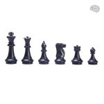 Pièces d'échecs en plastique, design magnétique