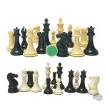 Pièces d'échecs Staunton lestées