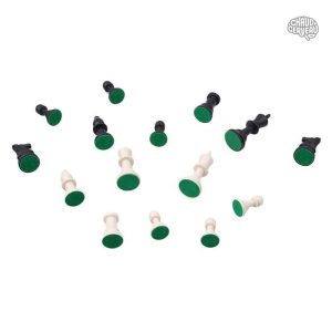 Jeu d'échecs en plastique avec design Staunton