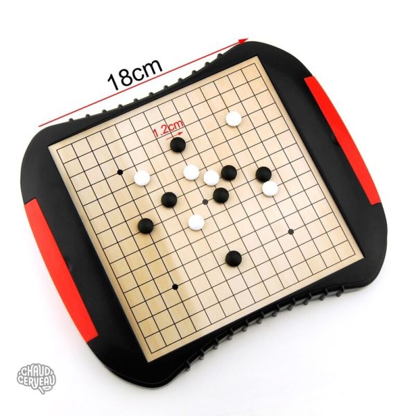 Pions magnétiques pour un jeu de Go pratique