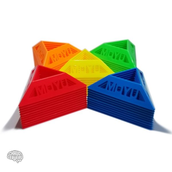 Accessoire esthétique pour cubes, 5 présentoirs inclus