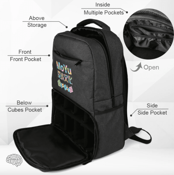 Accessoire pour cube MoYu, rangement sécurisé et stylé