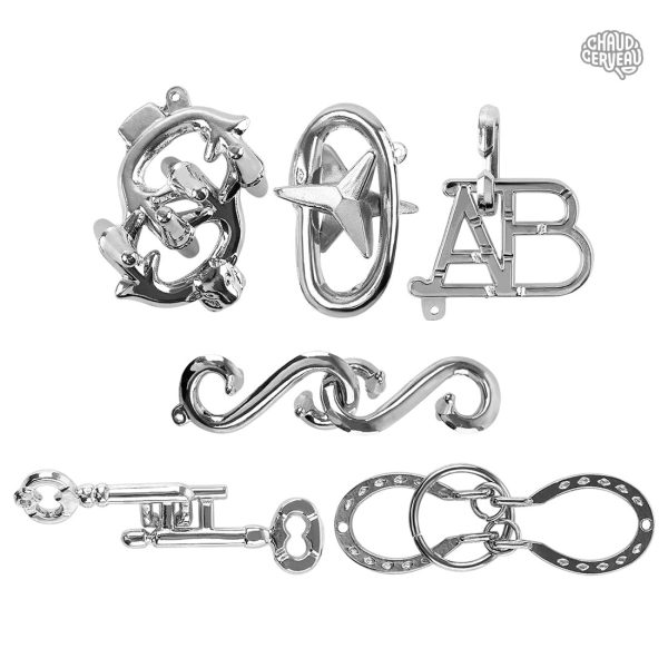 Coffret Casse-tête 6 pièces en Métal