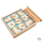 Sudoku en bois, jeu de société stimulant