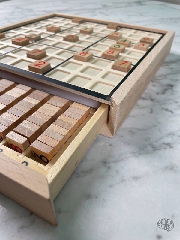 Sudoku en bois, challenge pour tous les âges