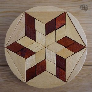 Casse-tête en bois Tangram : défi puzzle créatif