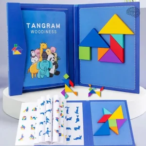 Tangram Magnétique : casse-tête créatif et éducatif