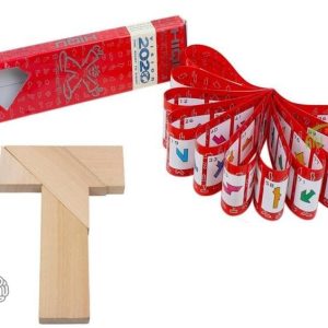Casse-tête en bois Tangram T pour stimuler la créativité